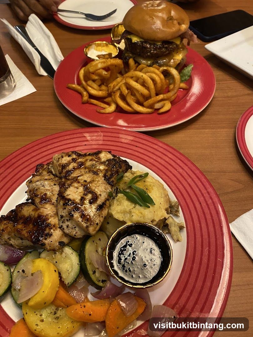 Burgers and Grilled Chicken