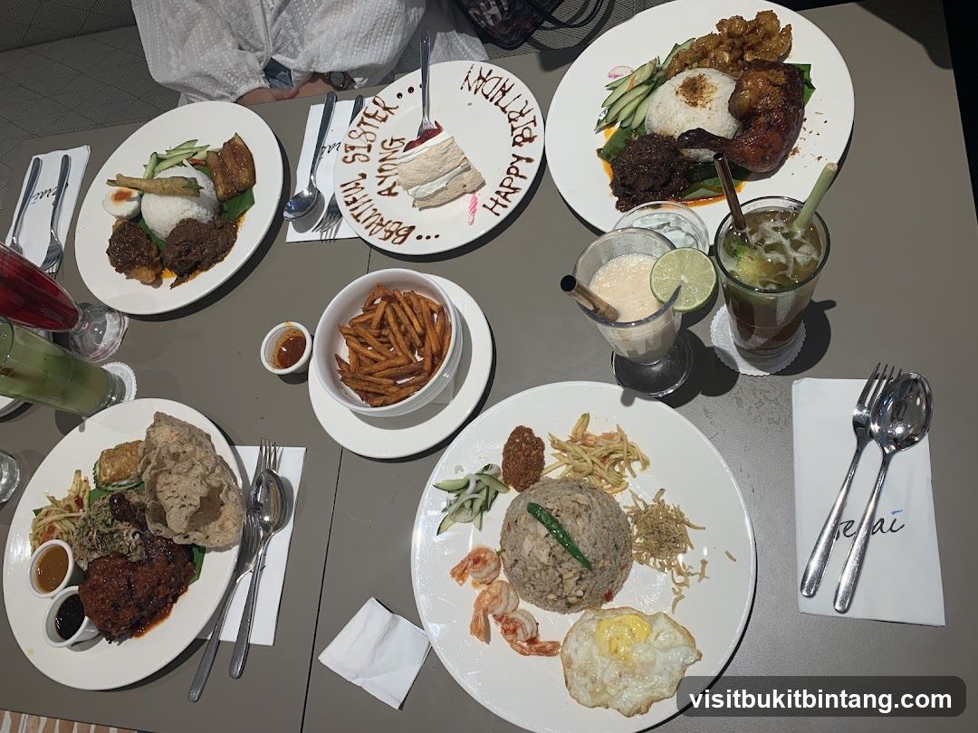 Birthday Celebration Meal