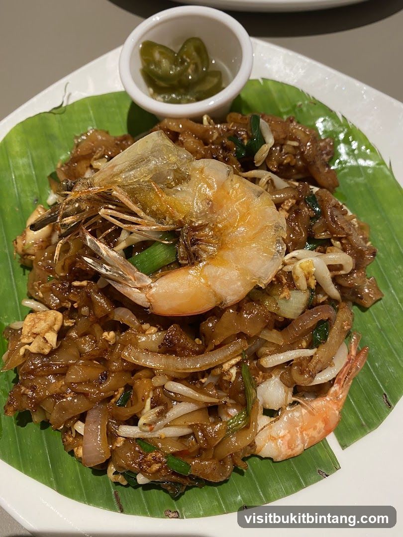 Char Kway Teow with Prawns