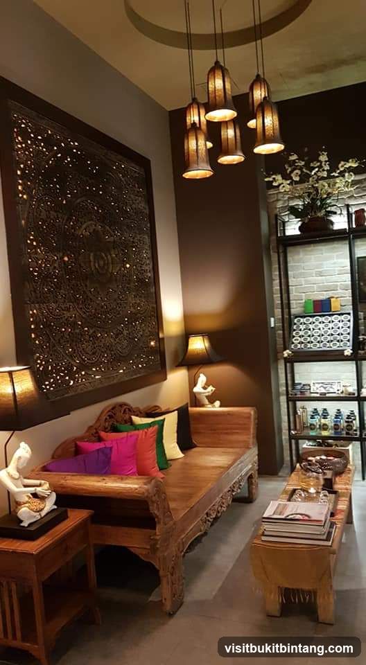 Interior of a spa or lounge area