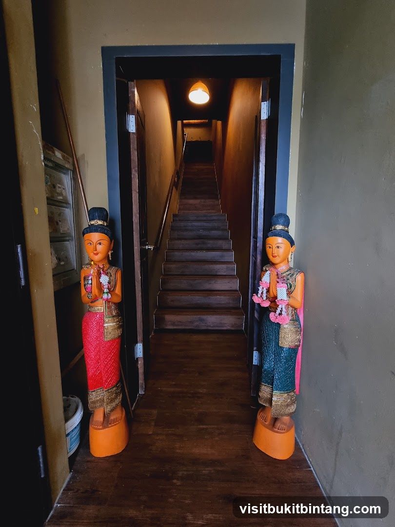 Entrance Hallway with Statues