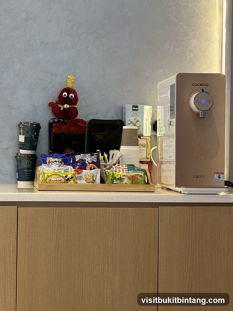 Coffee and Snack Station