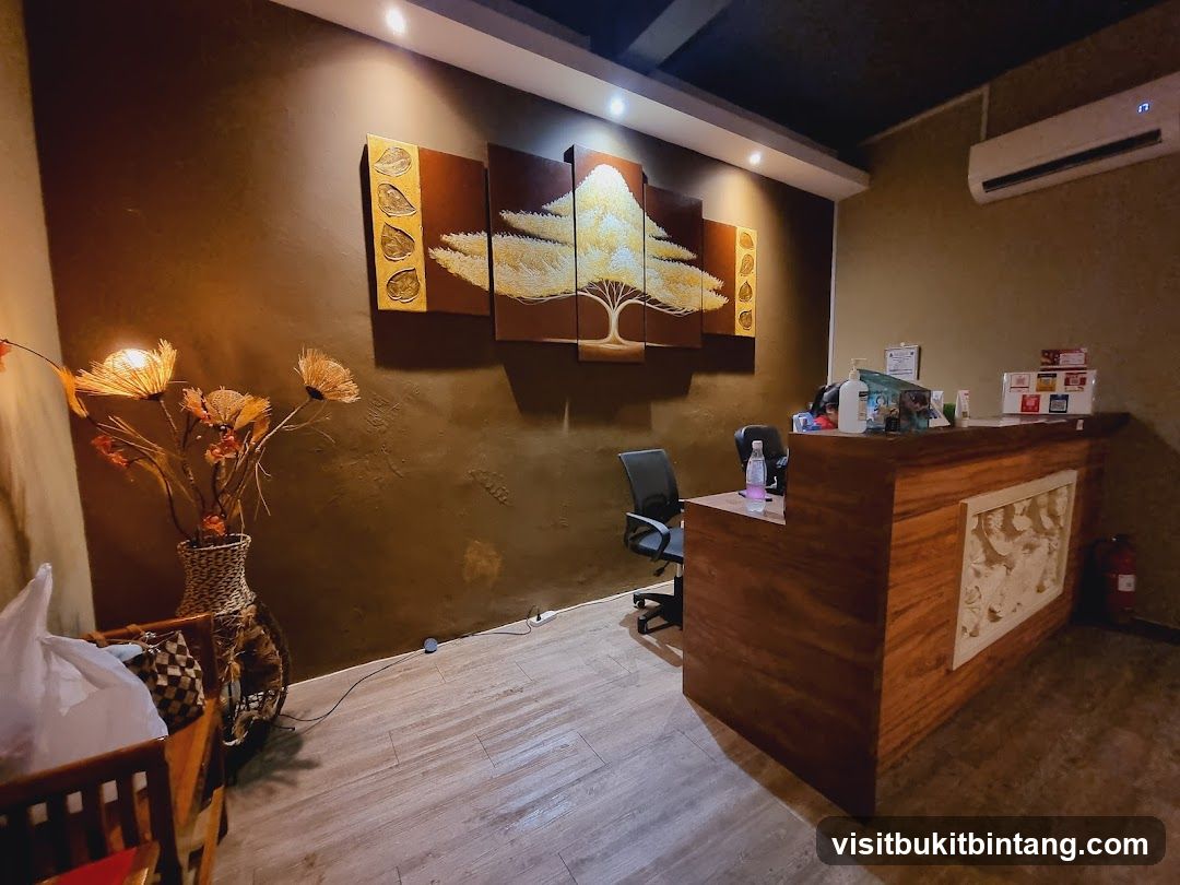 Spa Reception Area
