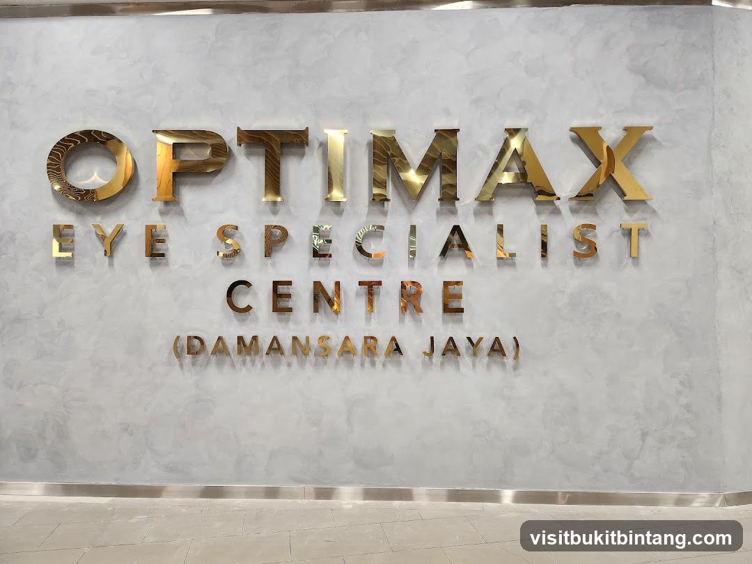 Optimax Eye Specialist Centre Signage