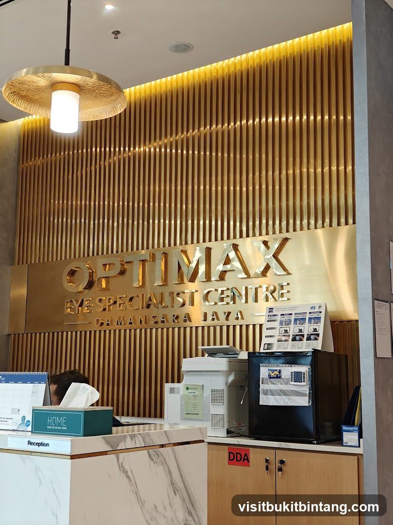 Optimax Eye Specialist Centre Reception
