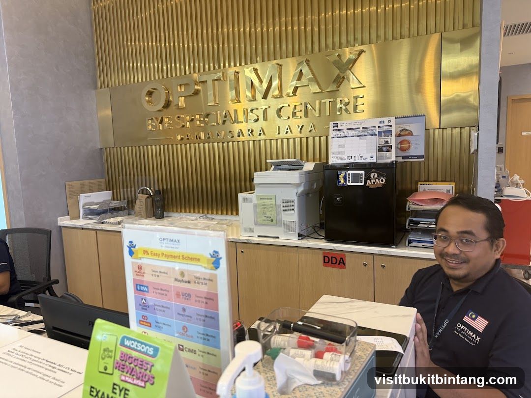 Optimax Eye Specialist Centre Reception