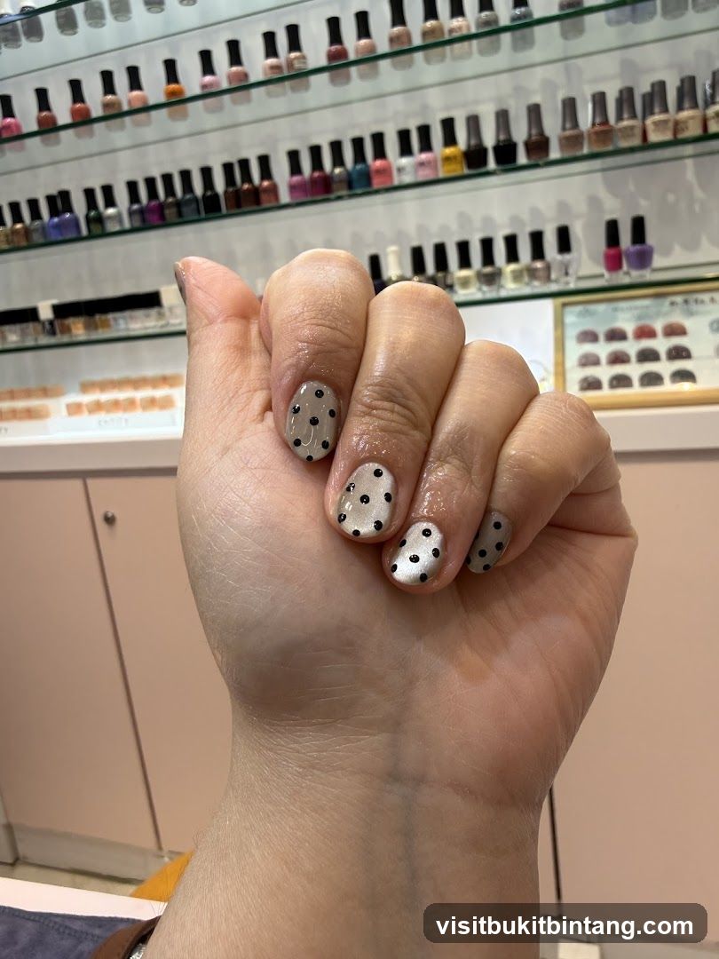 Polka Dot Nails