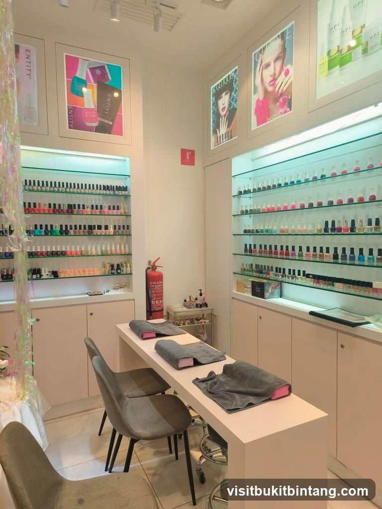 Nail Salon Interior