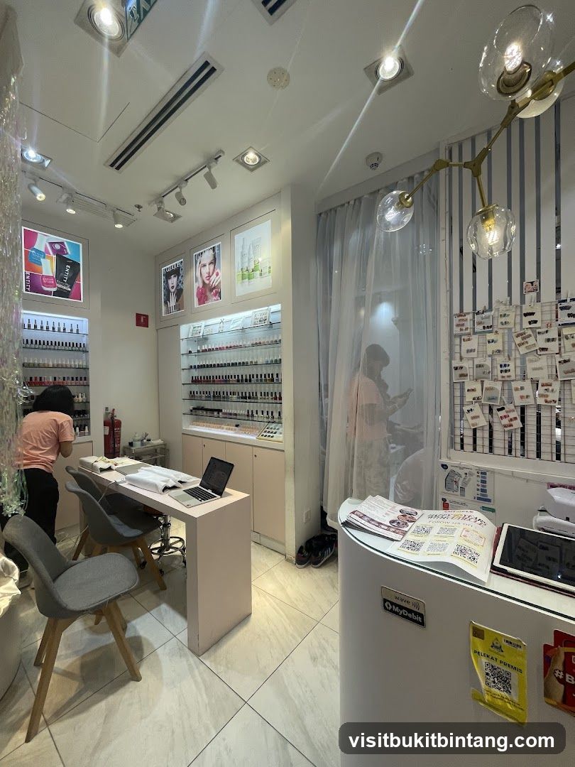 Nail Salon Interior