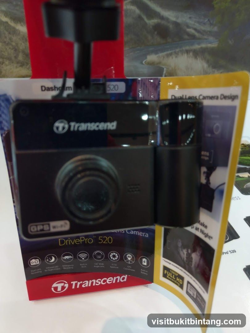 Transcend DrivePro 520 Dashcam