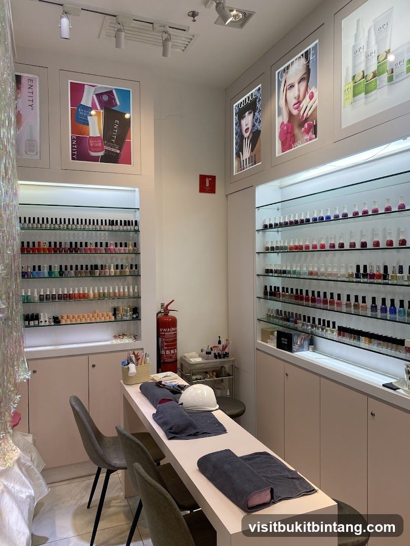 Nail Salon Interior