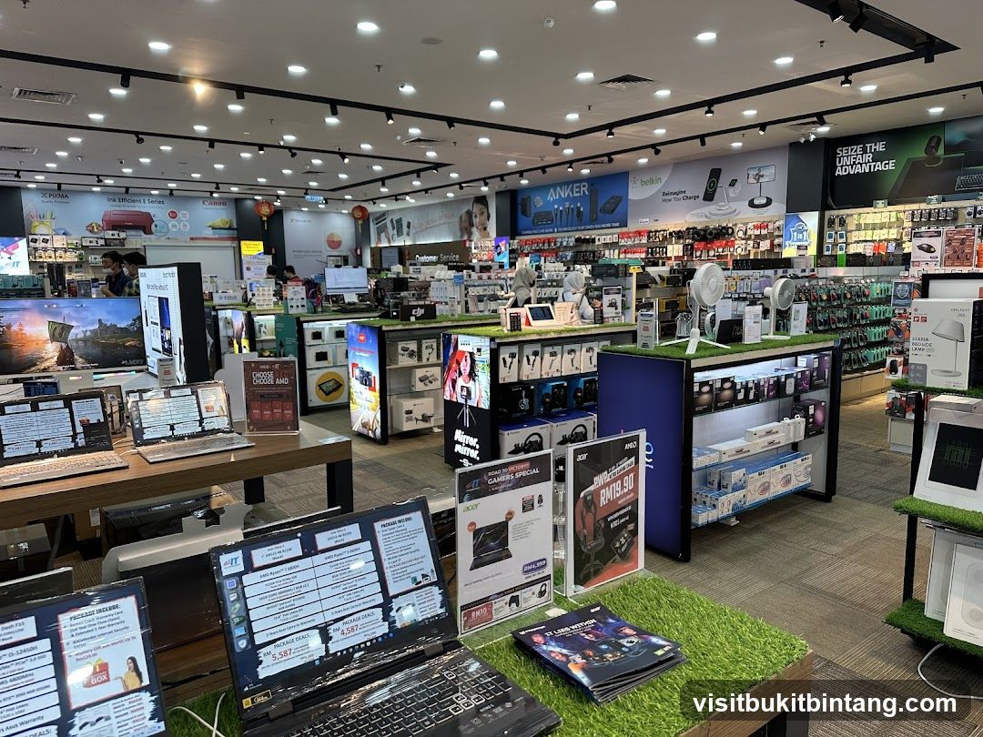 Electronics Store Interior