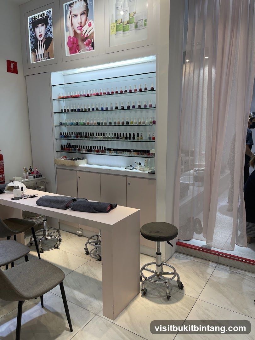 Nail Salon Interior