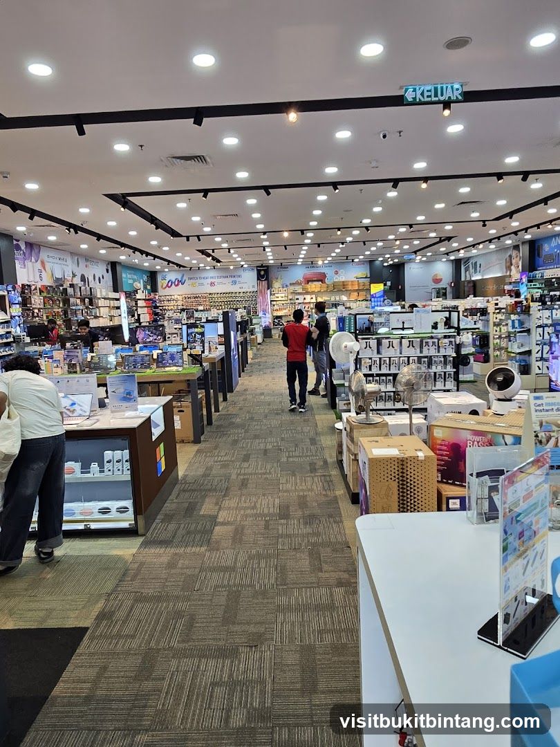 Electronics Store Interior