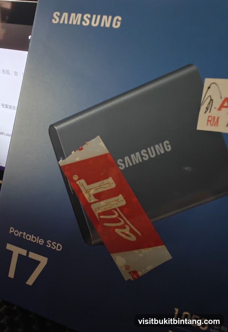Samsung Portable SSD T7