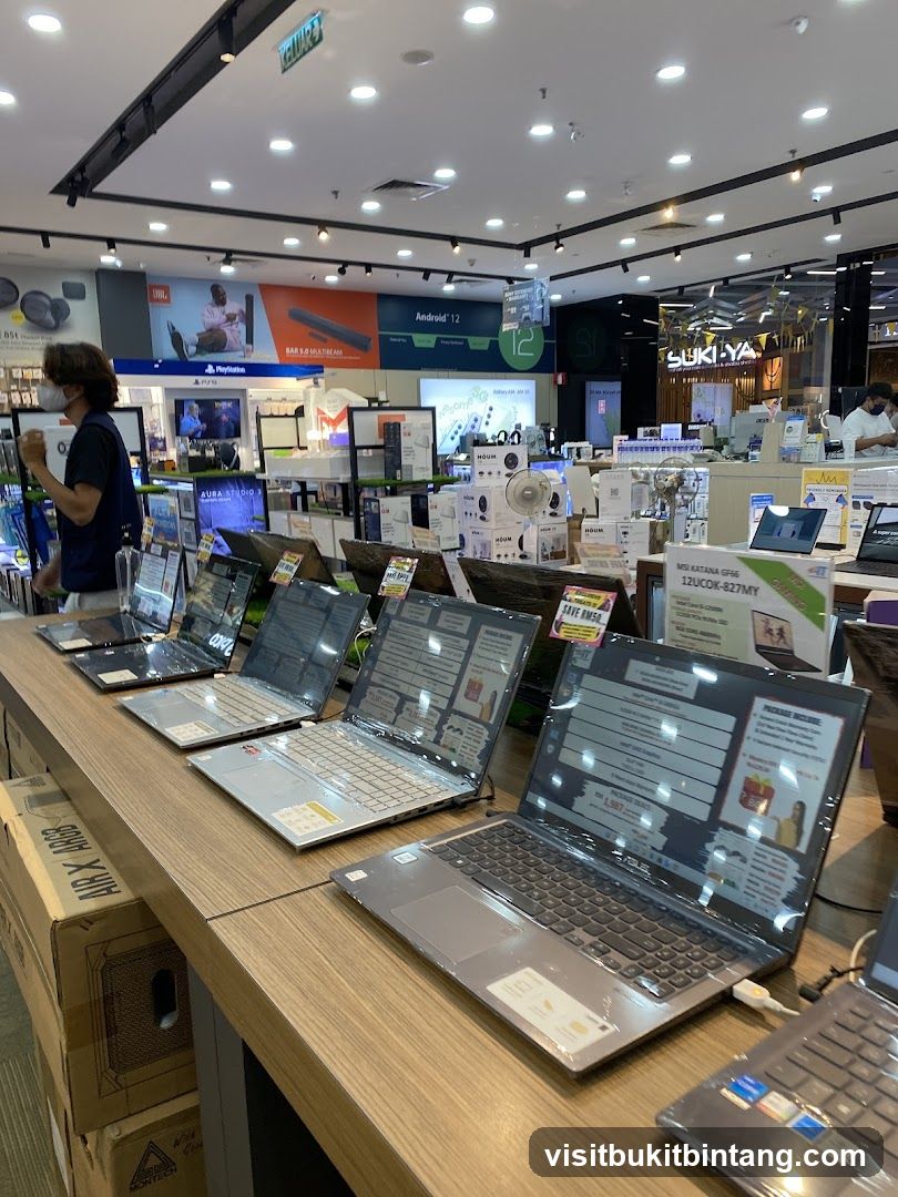 Electronics Store Display
