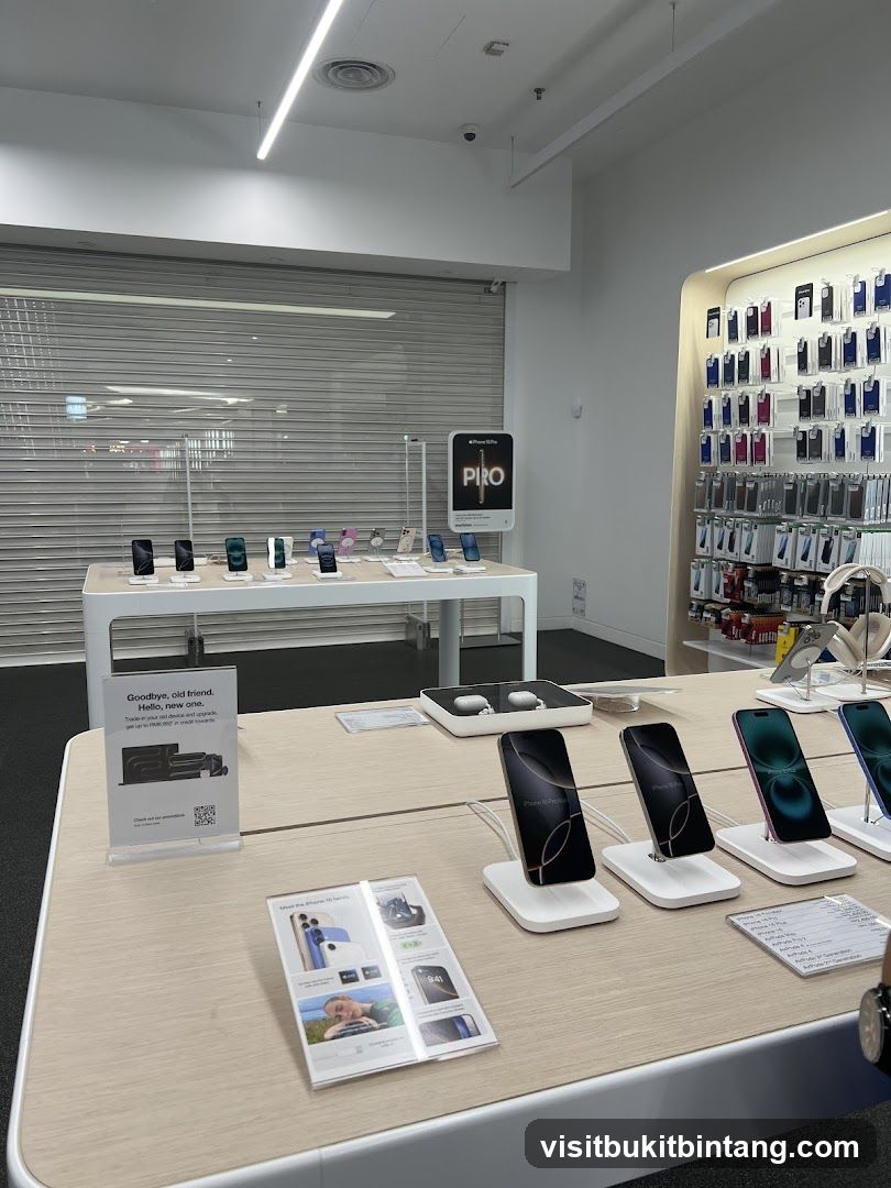 Electronics Store Display