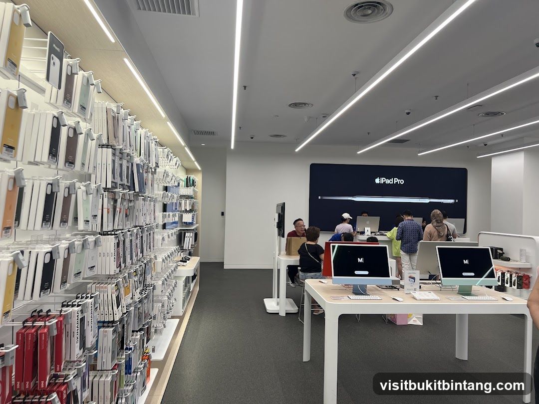 Electronics Store Interior