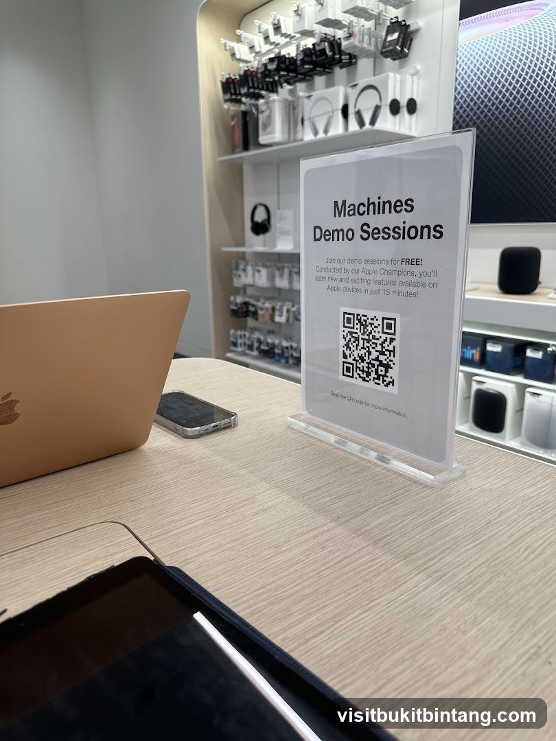 Apple Store Demo Session Sign