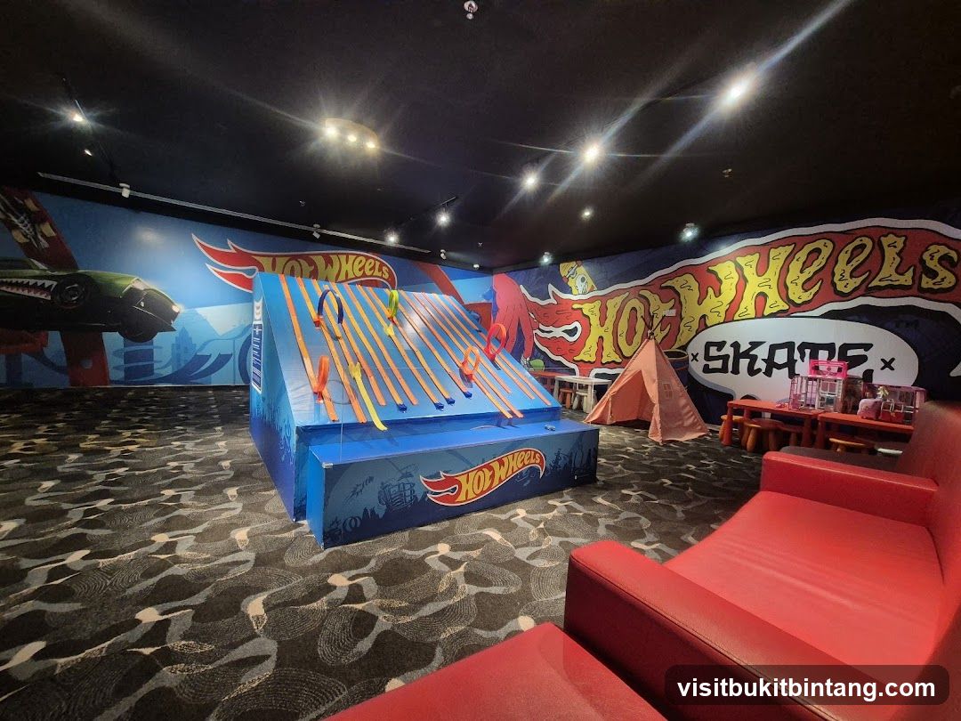 Hot Wheels Themed Play Area