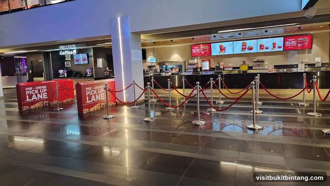 Concession Stand with Queuing Area