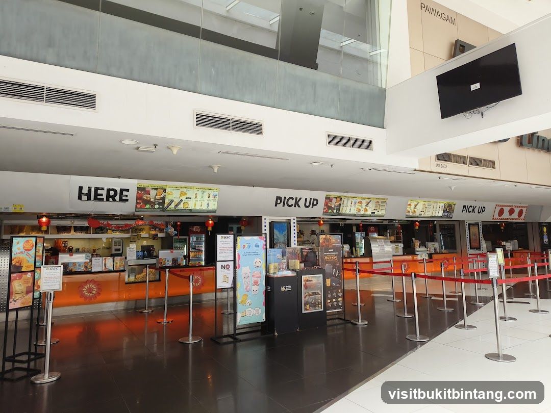 Concession Stand at a Cinema