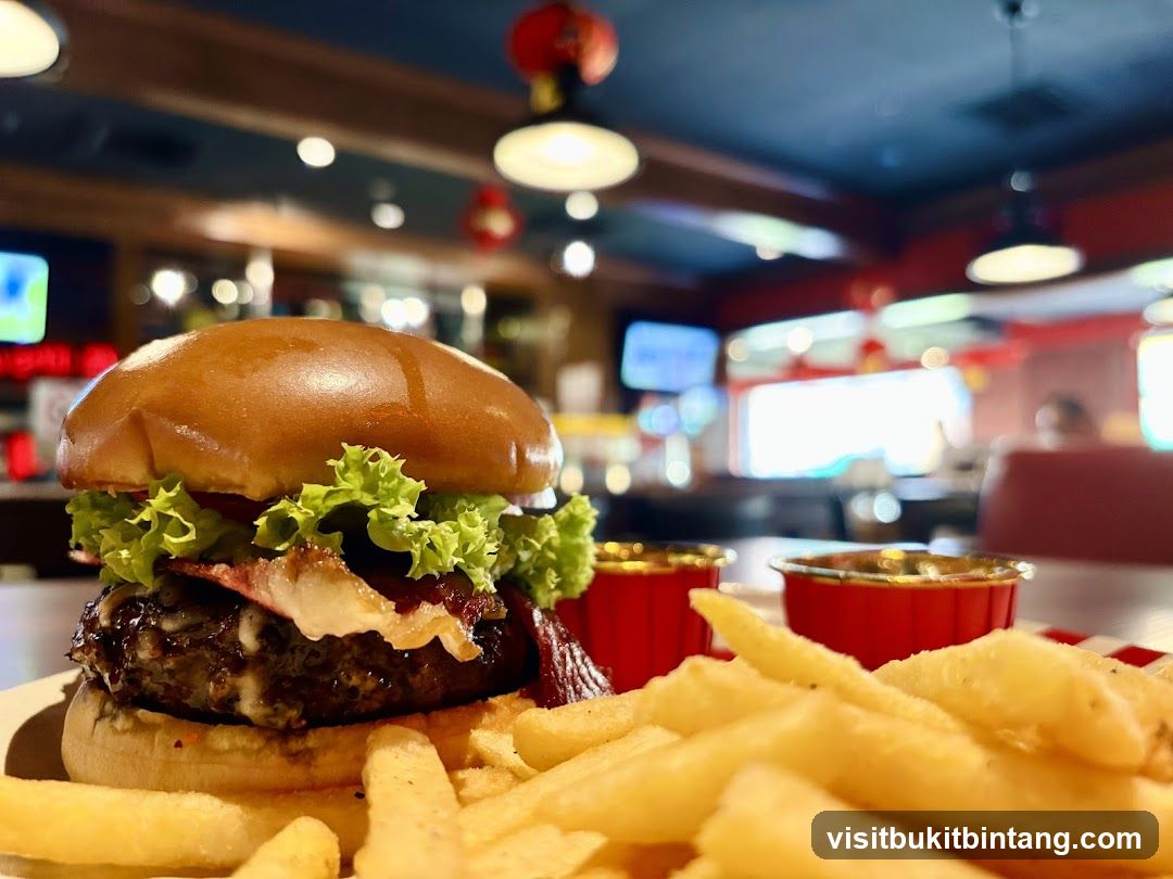 Burger and Fries