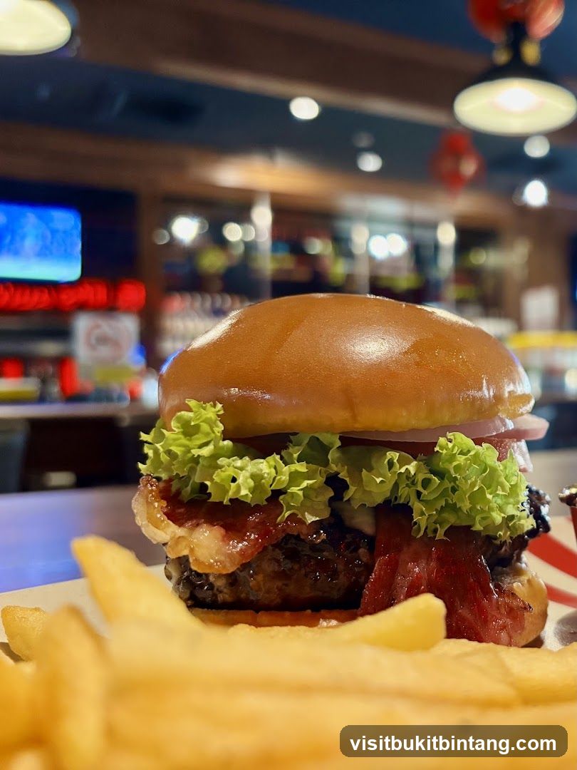 Burger and Fries