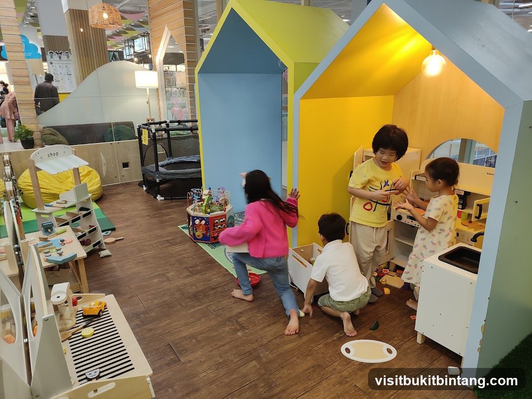Children Playing in a Play Area