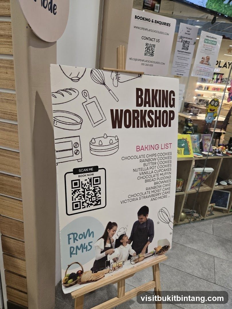 Baking Workshop Advertisement