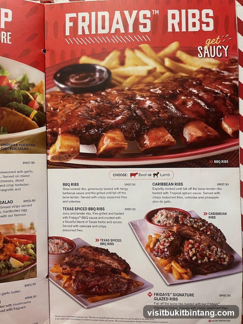 FRIDAYS RIBS