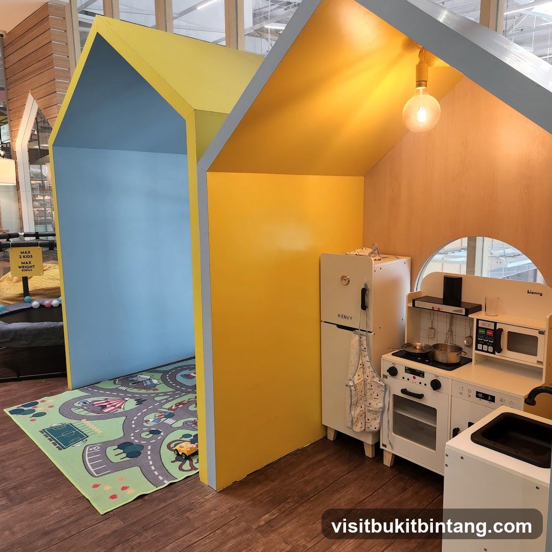 Playhouse Kitchen and Room