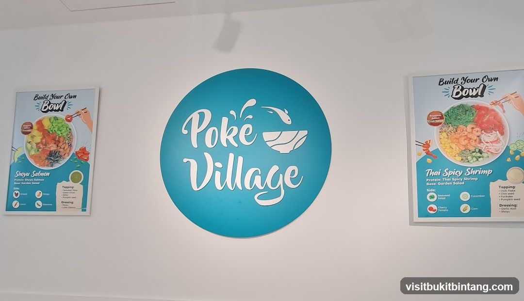 Poke Village Signage