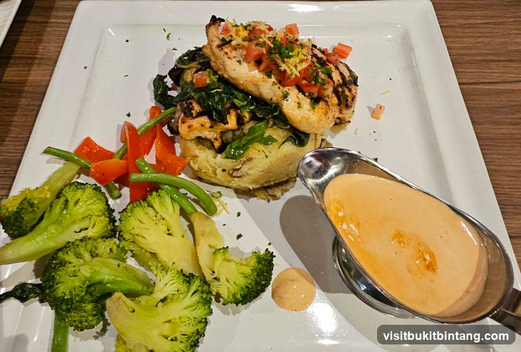 Grilled Chicken with Vegetables