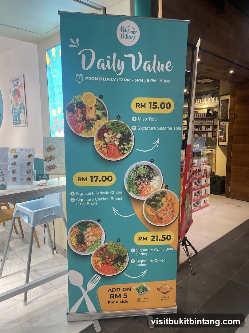Poke Village Daily Value Promo