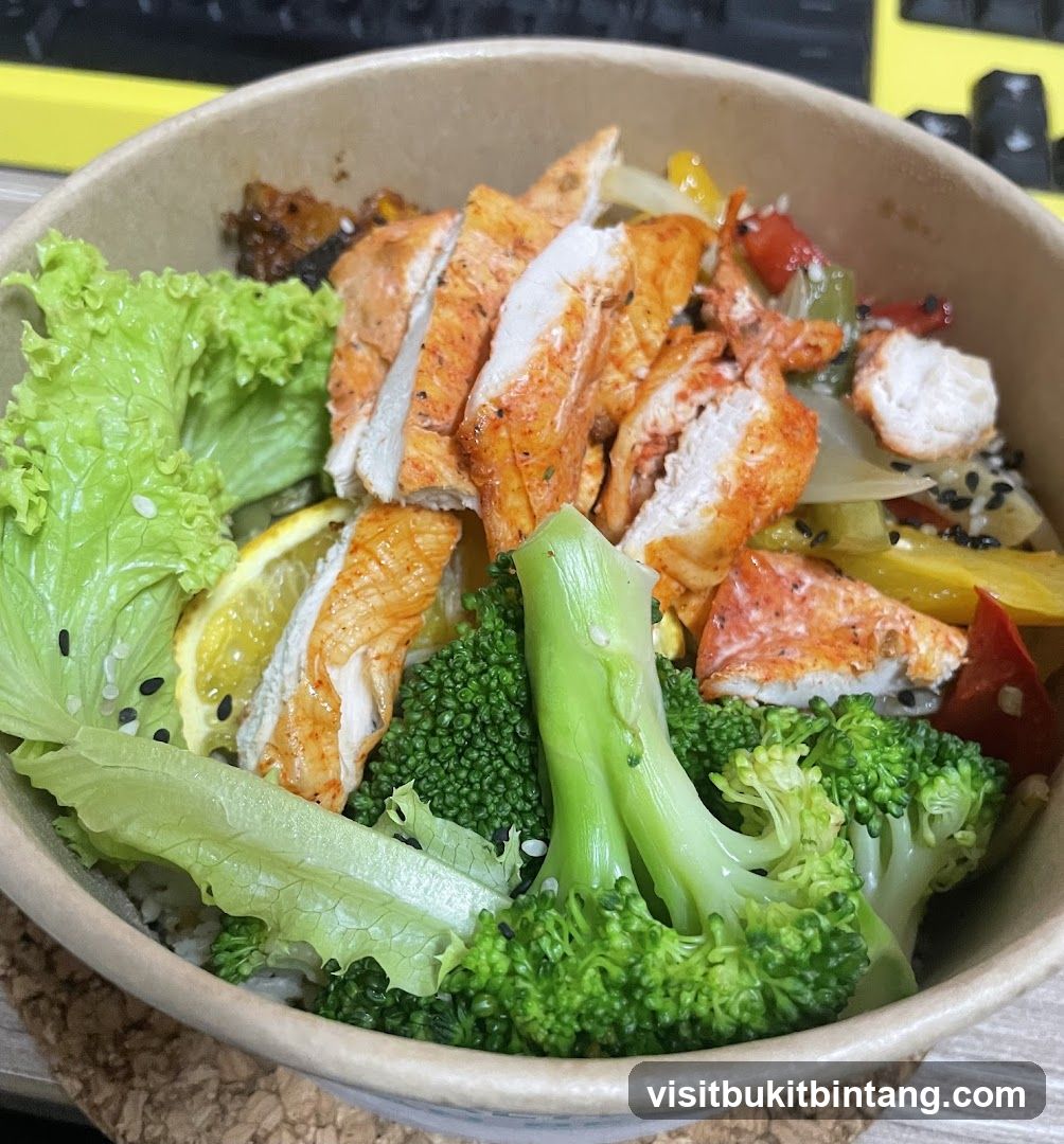 Chicken and Vegetable Bowl
