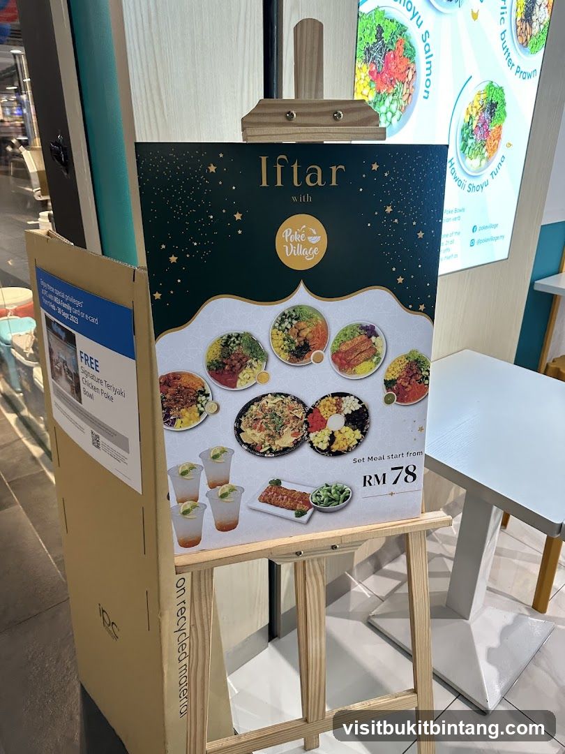 Iftar with Poke Village Promotion