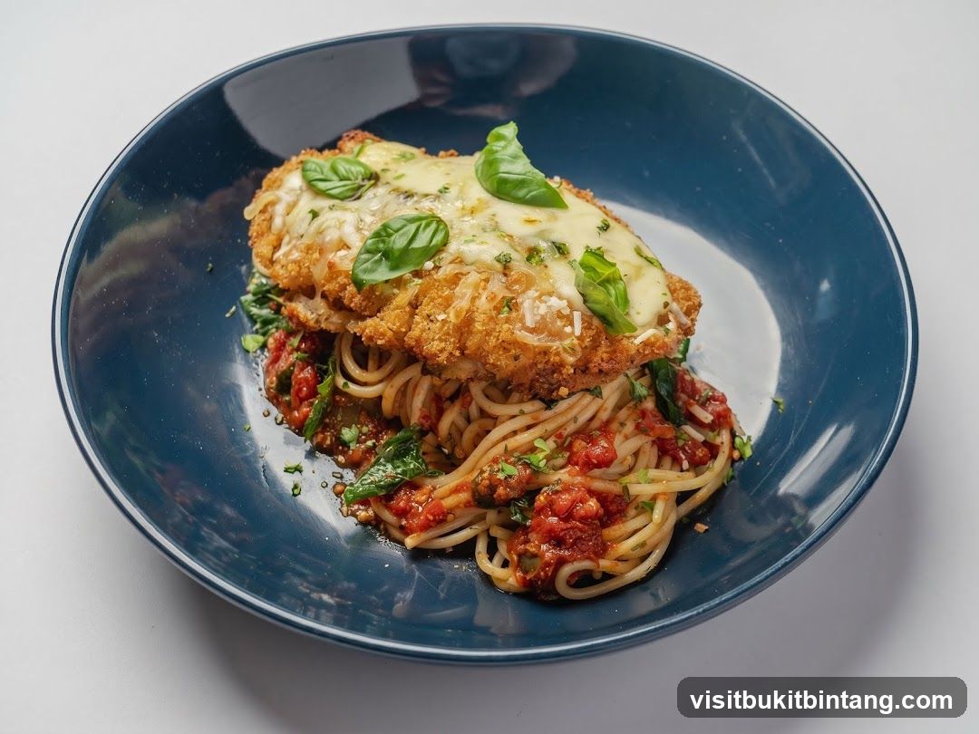 Chicken Parmesan with Spaghetti