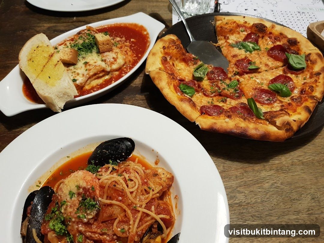 Italian Food Spread