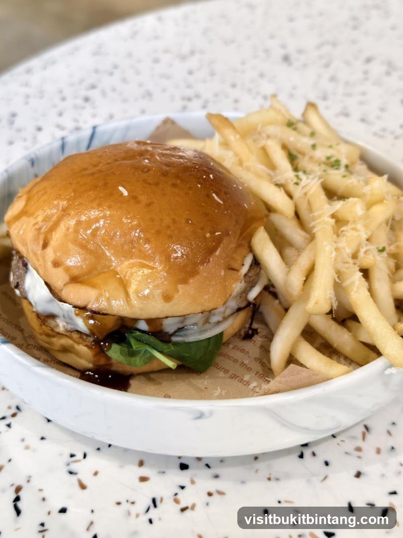 Burger and Fries