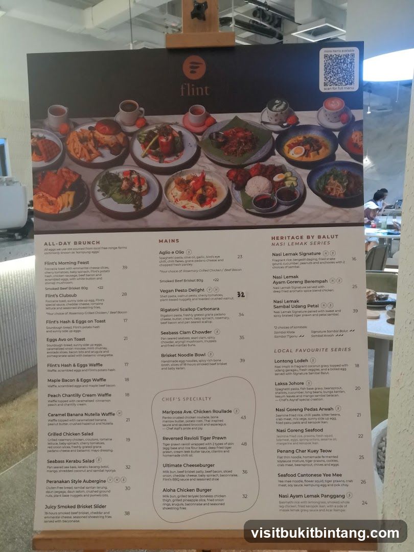 Flint Menu
