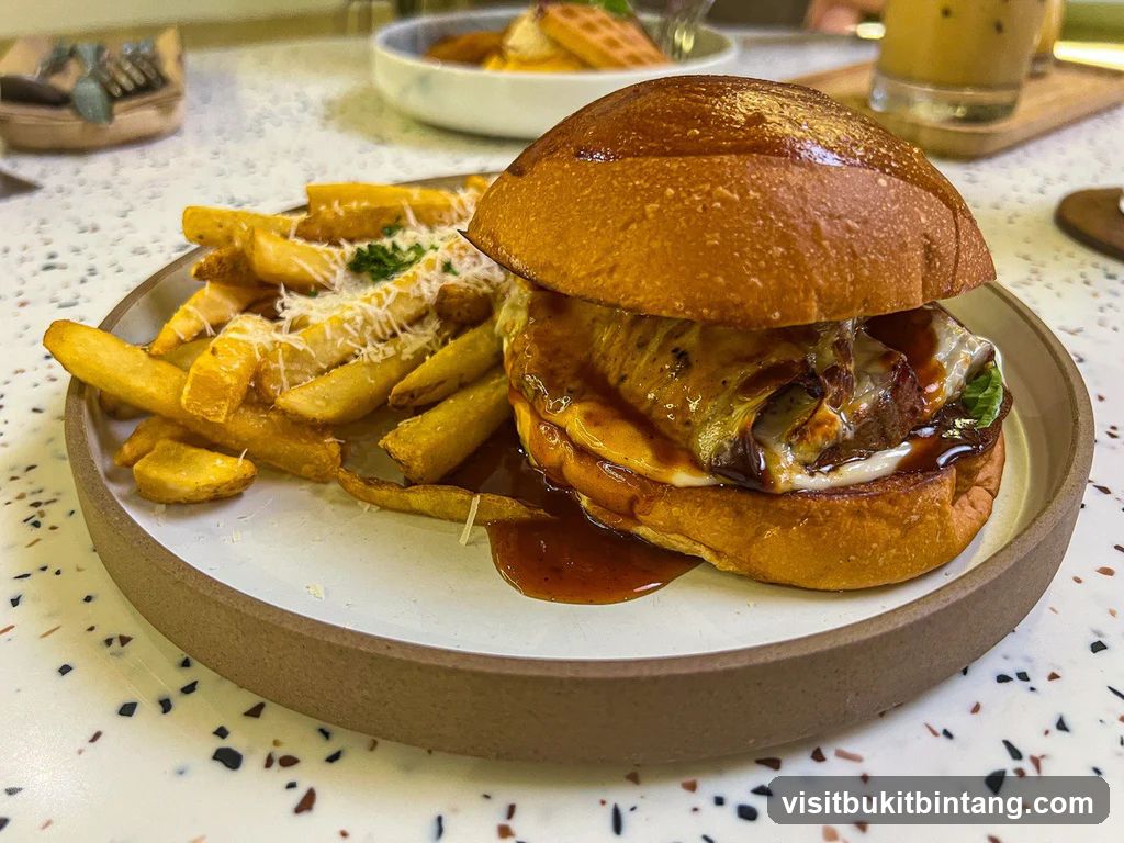 Burger and Fries