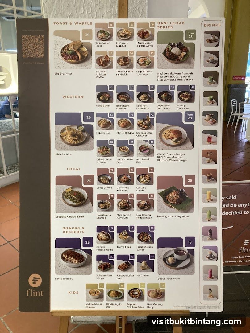 Flint Menu