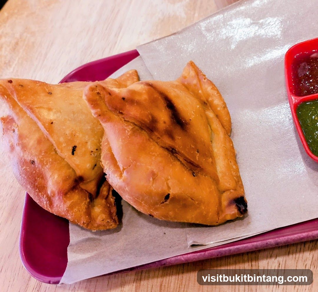 Samosas with Chutney