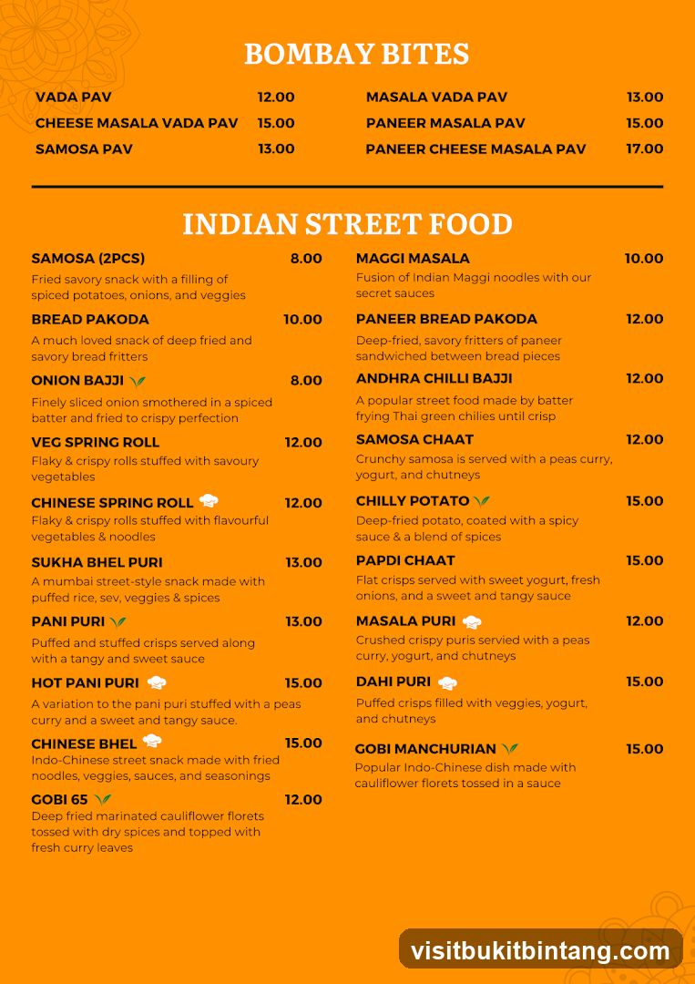 BOMBAY BITES INDIAN STREET FOOD