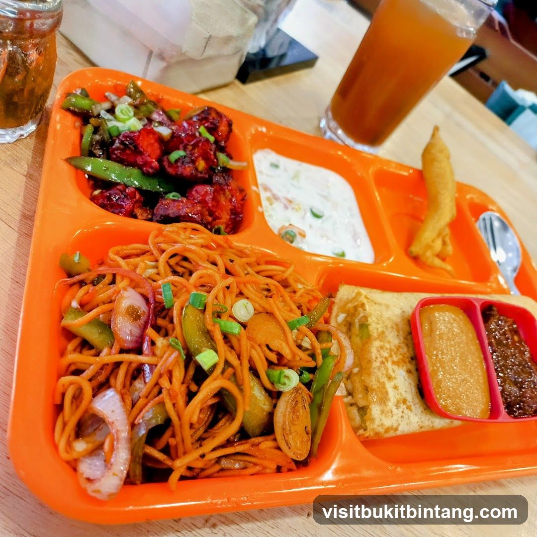 Orange Tray Meal