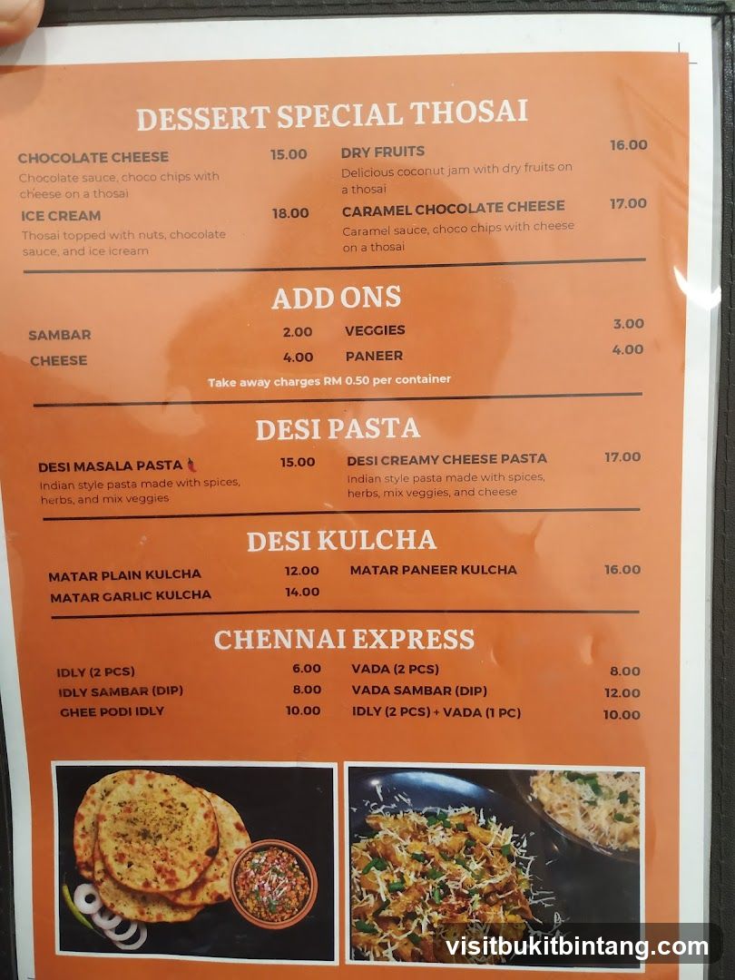 Dessert Special Thosai