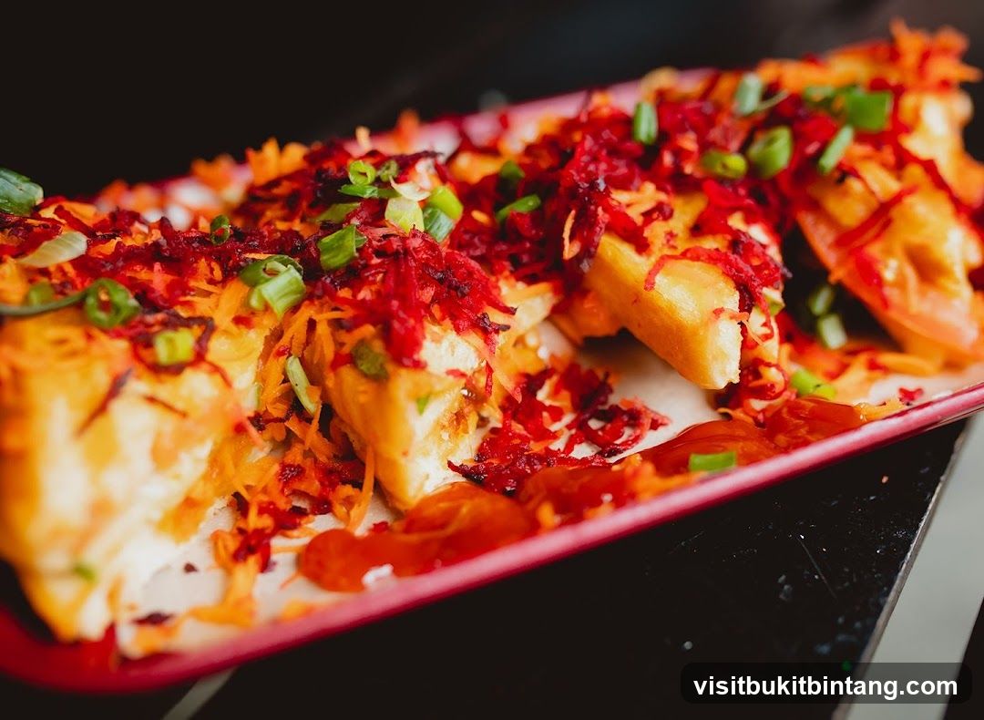 Tofu Fries with Toppings