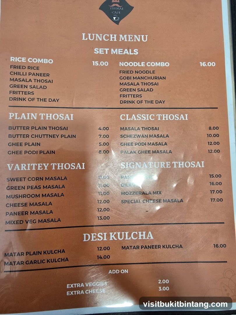 LUNCH MENU