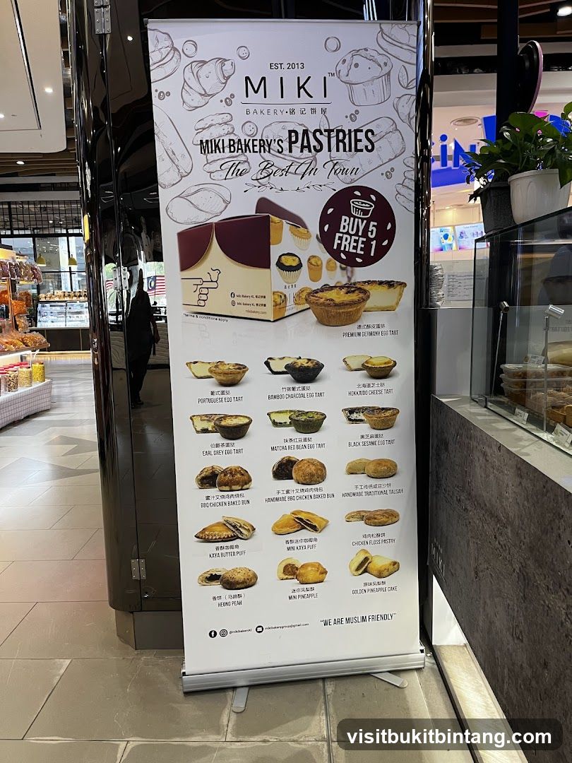 Miki Bakery Pastries Promotion